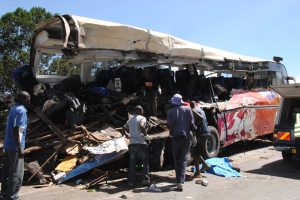 2. Over 40 People Were Killed in a Crash Between Matatu and A Stalled Tractor (December 2017)