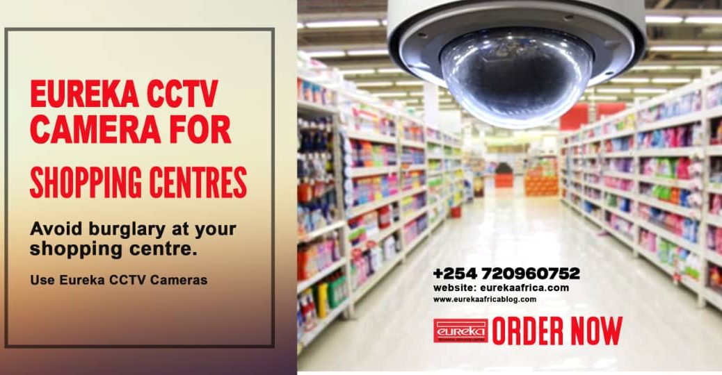 CCTV cameras in shopping malls
