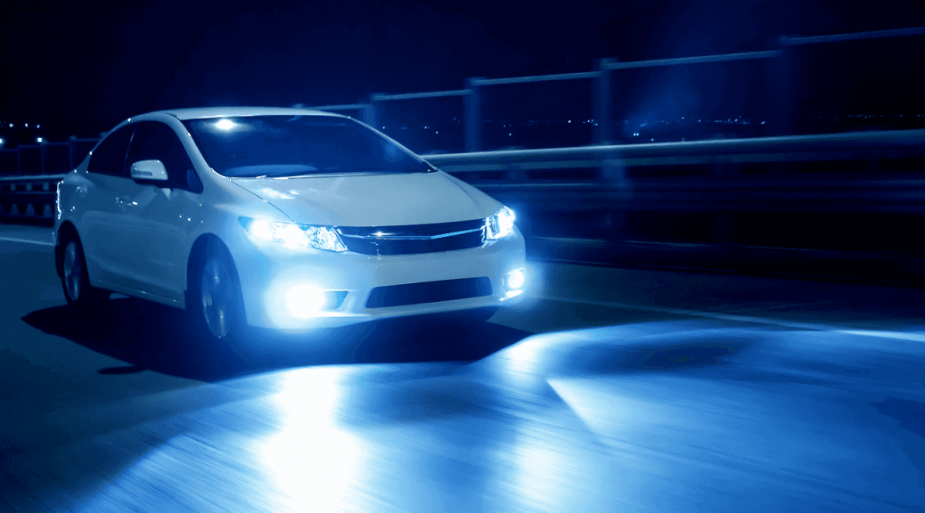 car headlights